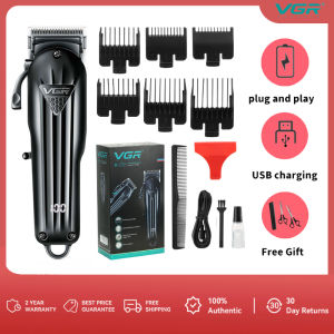 VGR V-282 Professional Electric Hair Clipper Men Grooming Trimmer Portable Hair Cutter Cut Tools