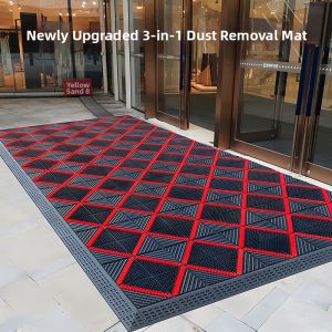 Dirt Resistant Anti-Slip Entrance Door Mats for Multiple Settings
