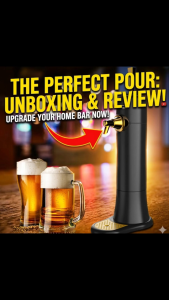 [SG Stock] Premium Electric Beer Dispenser | Ultrasonic Beer Foamer & Bubbler Maker | Draught Beer Quality for Cans & Bottles | Portable Base Pump System