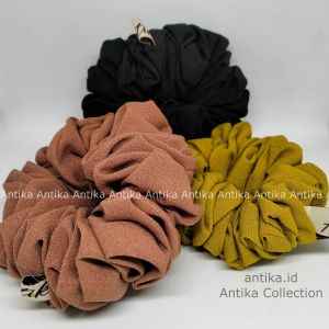 Scrunchie Diamond Jumbo / Ikat Rambut Jumbo Diamond / Scrunchies