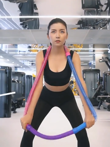 Tuyun Alat Olahraga Fitnes Spring Hulahoop Pegas Alat Olahraga Rumah