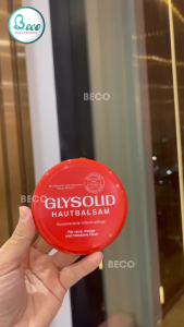 Kem dưỡng nẻ Glysolid Hautbalsam Đức cho da khô nứt nẻ bong tróc á sừng vảy nến 100ml - Nội địa Đức