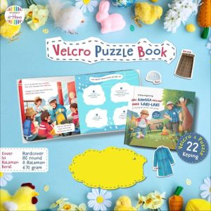 Buku Anak Velcro Puzzle Book Seri Menghargai Diri Sendiri El Hana Learning Kit