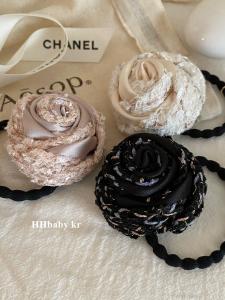 French Gentle Floral Thick Tweed Hair Ties & Elegant Head Ropes: A Comprehensive Guide