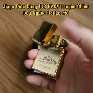 Mô Hình Sưu Tầm Vàng Đồng Viền Vàng Mẫu Thuyền Chiến Có Hộp