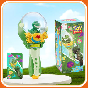 Disney | Authentic Disney Pixar clockwork Rotating Magic Wand LOTSO ALIENS HAMM REX Model Decoration Childrens Toys Christmas Gift DOLL