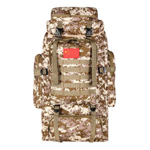 New Large Capacity Waterproof Camouflage Backpack Outdoor Sports Climbing Bag Travel Casual Double Shoulder Bag Mens Bag