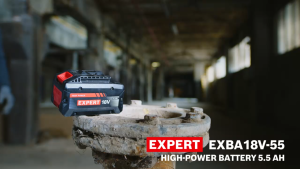 Bosch 1 600 A03 73R Expert Starter Kit 18V Come With 2x Battery 18V 5.5AH EXBA18V-55 + 1x Fast Charger [ 1600A0373R ]