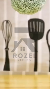 ROZEL Spons Sabut Jaring Nano Fiber Cuci Piring / Sikat Panci Bentuk Bola Kawat Scrubber Gosok Panci Bahan Nano Fiber Terbaru