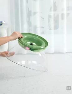 Transparent Space Capsule Cat Bed Cat Nest with Track Ball Toy Pet House Sleeping Bed Ready Stock