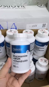 [HÀNG CTY] OstroVit Glucosamine MSM Chondroitin – Hỗ trợ xương khớp giảm đau nhức sụn khỏe (90 viên)