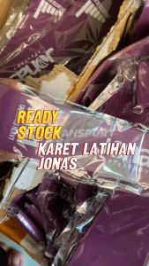 Karet Latihan Jonas Resistance Band Lentur Olahraga Kekuatan Otot Kaki Futsal Sepakbola Gym