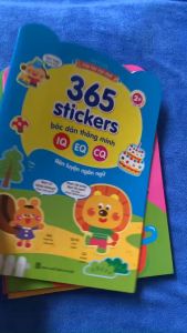 Bộ 365 Stickers Bóc dán thông minh - Giúp bé phát triển IQ EQ CQ (dành cho trẻ từ 2-6 tuổi)