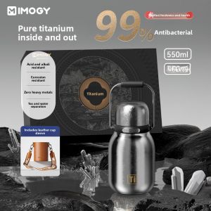 IMOGY | Pure Titanium Insulated Tumbler High Capacity Portable