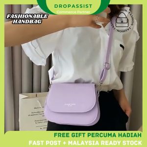 DROPASSIST 1752 READY STOCK Woman Sling Messenger Chest Beg Shoulder Tote Handbag Wanita Perempuan Sling Bags