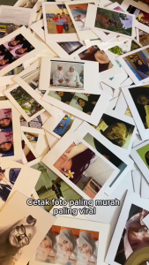 CETAK POLAROID 2R ANTI RIBET! Proses Hanya 1 Hari | Glossy Premium | Paket 25 50 75100 Lembar | COD