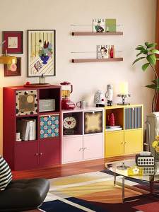 MEISD | Storage Cabinet Bookshelf for Kids