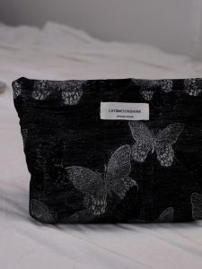 Stunning New Chinese Style Makeup Bag Portable Toiletry Bag Large Capacity Water Lotion Brush Bag Underwear Storage Bag