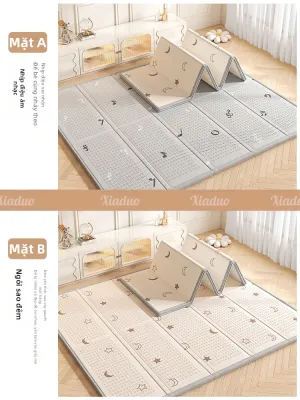 AOBIXIONG | Thảm Bò Độc Hại Gấp Được Cho Bé 2cm
