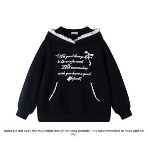 MUCMUKN | Bow Print Breathable Hoodie Child