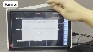 Hamrol 8CH WiFi NVR H.265 Wireless With Screen Monitoring Recorder Face Detection iCsee