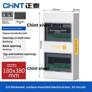 CHNT | Surface Mounted Distribution Box With Circuit Breakers