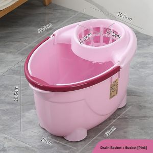 JIADONGLI | Large Heavy-Duty Rotating Mop Bucket