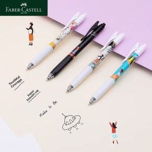 Faber-Castell | Push Action Smooth Drying Black Gel Pen 0.5mm