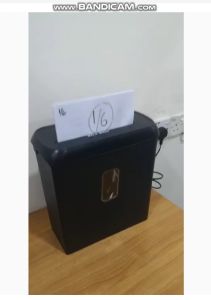 ANT-S611C PAPER SHREDDER MACHINES CROSS CUT 6PCS 11 LITTERS  WITH 1 YEAR WARRANTY (mesin perincih kertas Mesin Penghancur Kertas)