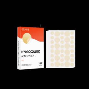 EELHOE Hydrocolloid Acne PatchFast Absorption Gentle On Skin Reduces Blemishes Acne Care 144pcs