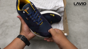 Sepatu Sneakers Safety Sport Lavio Pietro Ujung Besi