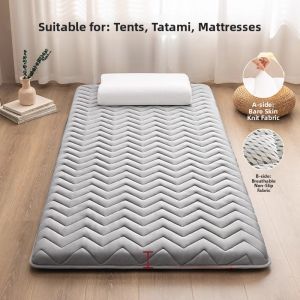 Foldable Latex Mattress Summer Soft Pad Home Dormitory Student Single Tatami Mat Japanese Style Floor Sleep Pad Antimicrobial