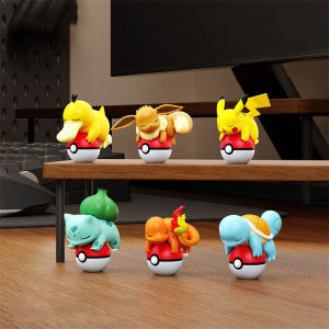 Authentic Pok é mon Night Light Doll Pikachu EEVEE CHARMANDER BULBASAUR PSYDUCK Handmade Ornament Toy Childrens Christmas Gift