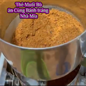 Thẻ Muối Bò Dầu Tỏi Mẹ Mía Ăn Kèm Bánh Tráng Trộn Bánh Tráng Phơi Sương Gia Vị Tây Ninh