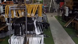 Vns-001 Kệ Treo Quần Áo Bắn Tường Chữ U Ngang 80Cm 1M 1M2 1M5 Sắt Sơn Tĩnh Điện Cao Cấp