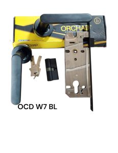 Kunci Pintu Orchad W7 BL / Kunci Orchad W7 BL / Lever Set Orchad W7 HITAM / Kunci Pisah Orchad Hitam / Kunci Pintu Hitam