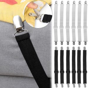 4Pcs/Set Adjustable Elastic Bed Sheet Fixing Clips Household Mattress Cover Blankets Non-slip Fastener Straps