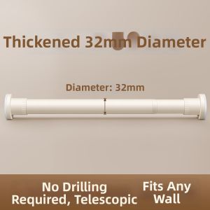 WEILAISHI | Telescopic Curtain Rod Easy Installation 4m