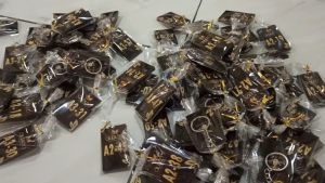 Gantungan Kunci Kamar Hotel/Kost Bahan Acrilik Free Design