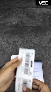 PRINTER THERMAL BLUETOOTH VSC TM-58D PRO RPP02 - RJ 11 - CETAK ALAMAT PDF - PUTIH WHITE