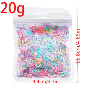 Multicolor Holographic Loose Sequins Sparkle Glitter Sequin for DIY Handcraft Nail Art Clothing Carnival Party Decor Supplies