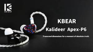 KBEAR | KBEAR Kalideer Apex-P6 Hybrid 3-Way IEMs 10mm Piezoelectric Ceramic Driver HiFi In Ear Earphone Monitor Headphones Wired Earbuds