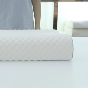 Memory Foam Pillow Neck Support Pillow Contour Cervical Pillow for Neck and Shoulder Pain Side Back and Stomach Sleeper