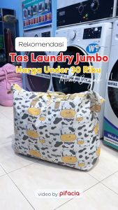 PIFACIA Tas Travel Super Jumbo Motif Penyimpanan Baju Tas Jinjing Selimut Belanja Mudik Pindahan Serbaguna