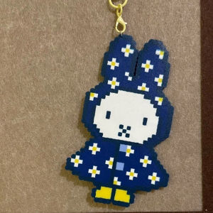 Miffy | Miffy Rabbit Kawaii Acrylic Móc Khóa Anime Cá Tính Ba Lô Trang Trí Móc Khóa Dành Cho Người Lớn Và Trẻ Em Quà Tặng Sinh Nhật