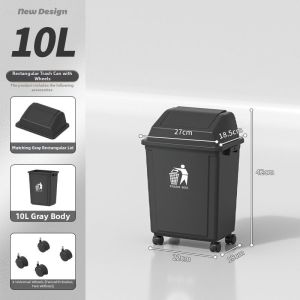 Commercial Restaurant Large Capacity Trash Bin