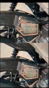 HUGGER VARIO 125 150 OLD NEW + COVER RESERVOIR STAINLESS