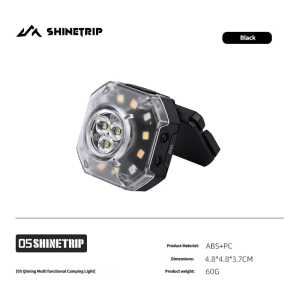 Shinetrip | ShineTrip Cap Clip Light LED Headlamp Lightweight Induction Head Lamp Portable Work Light for Camping Hiking Outdoor Bicycle