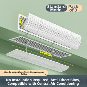 UKOBT | Anti-Condensation Wind Deflector Air Conditioning Baffle