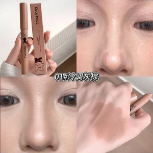Cream Contour Highlighter Stick Smooth Blendable Formula Long-Lasting Creates Defined Bone Structure for All Skin Tones